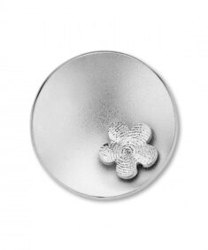 Sphere Flower srebro - nakit-s-otiskom-prsta